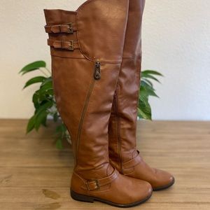 Brown Knee High Boots